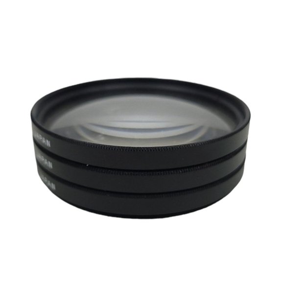 Vivitar 55mm Close Up Lens Set 1 2 4 Storage Case Japan - Picture 6 of 9